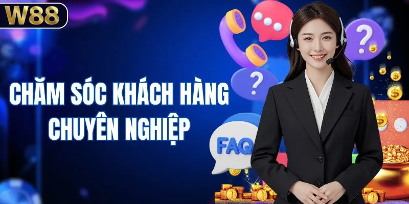 Đội ngũ chăm sóc khách hàng chuyên nghiệp